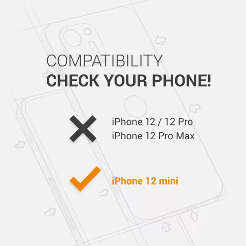 Капак за Apple iPhone 12 Mini, силиконов, прозрачен, 54408.03