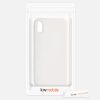Кейс за Apple iPhone X / iPhone XS, Силиконов, Крем, 42495.16