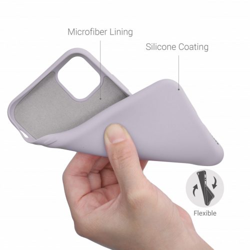Кейс за Apple iPhone 11, Силиконов, Лилав, 50791.192