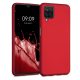 Кейс за Samsung Galaxy A12, Силиконов, Червен, 54052.36