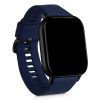 Комплект от 2 каишки за Xiaomi Amazfit GTS 2 Mini, силикон, черен / син, 54464.01
