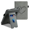 Капак за Kindle Paperwhite 10, Еко кожа, Сив, kwmobile, 50222.03