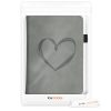 Капак за Kindle Paperwhite 10, Еко кожа, Сив, kwmobile, 50222.03