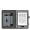 Капак за Kindle Paperwhite 10, Еко кожа, Сив, kwmobile, 50222.03