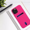 Калъф за iPhone 12 / iPhone 12 Pro, Силиконов, Розов, 54513.77