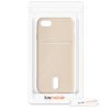 Калъф за iPhone 8 / iPhone 7 / iPhone SE 2, Силиконов, Крем, 49100.154