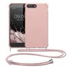 Калъф за Apple iPhone 8 Plus / iPhone 7 Plus, Силиконов, Розов, 49916.154