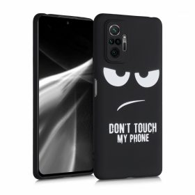   Капак за Xiaomi Redmi Note 10 Pro, Силиконов, Черен, 54555.01