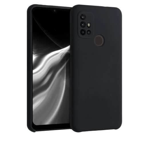 Калъф за Motorola Moto G30 / Moto G10, Силиконов, Черен, 54627.01