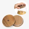 Комплект от 4 буркана за съхранение с капаци Navaris, 1400 ml, 1000 ml, 600 ml и 300 ml, 54691.02.04
