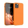 Калъф за Apple iPhone 12 Pro Max, Силиконов, Оранжев, 53940.150
