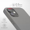 Калъф за Apple iPhone 12 / iPhone 12 Pro, силиконов, сив, 53938.155