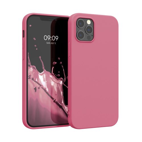 Калъф за Apple iPhone 12 Pro Max, Силиконов, Розов, 53940.212