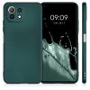 Кейс за Xiaomi Mi 11 Lite 5G, Силиконов, Зелен, 54727.14