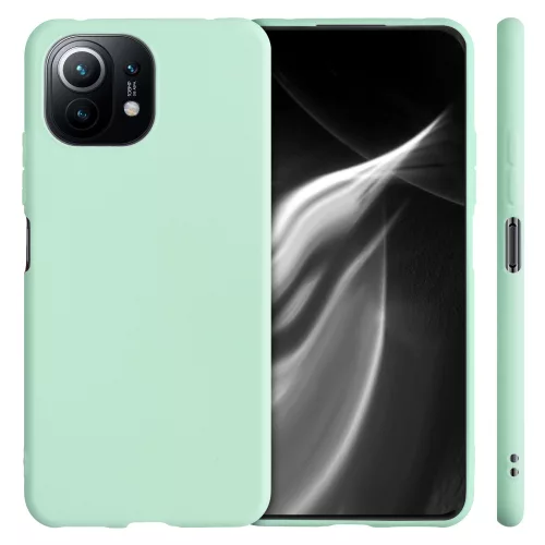 Калъф за Xiaomi Mi 11 Lite 5G, Силиконов, Зелен, 54726.50