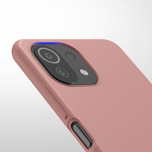 Кейс за Xiaomi Mi 11 Lite 5G, Силиконов, Розов, 54730.193