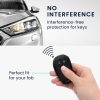 Калъф за автомобилен ключ за Alfa Romeo - 3 бутона, kwmobile, силикон, черен, 53855.02
