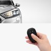 Калъф за автомобилен ключ за Alfa Romeo - 3 бутона, kwmobile, силикон, черен, 53855.02