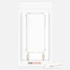 Калъф за Apple iPod Touch 6th/iPod Touch 7th, Kwmobile, прозрачен/златен, силикон, 53423.03