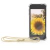 Калъф за Apple iPod Touch 6th/iPod Touch 7th, Kwmobile, прозрачен/златен, силикон, 53423.03