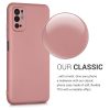 Калъф за Xiaomi Redmi Note 10 5G, Силиконов, Розово злато, 54949.31