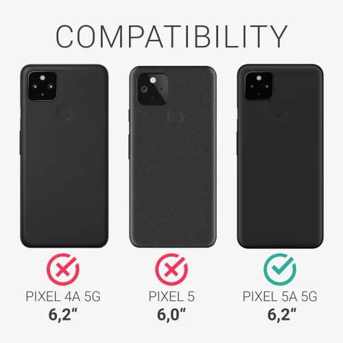 Кейс за Google Pixel 5a, Текстилен, Червен, 54994.76