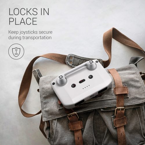 Защита на джойстика за дрон DJI Mavic Mini 2/DJI Mavic Air 2, Kwmobile, сив, ABS, 55046.22