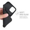 Калъф за iPhone 12 / iPhone 12 Pro, Силиконов, Черен, 55098.01