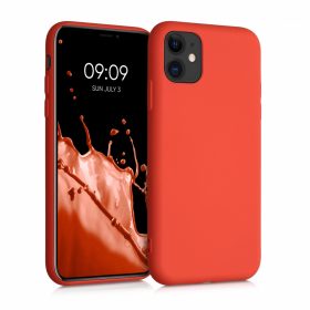   Кейс за iPhone 11, Силиконов, Червен, 50791.218
