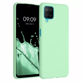   Кейс за Samsung Galaxy M12, Силиконов, Зелен, 55077.50