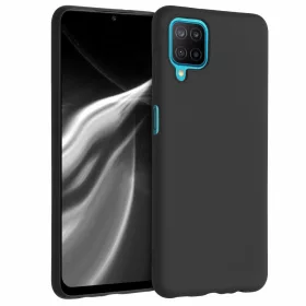  Кейс за Samsung Galaxy M12, Силиконов, Черен, 55077.47