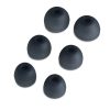 Комплект от 6 резервни накрайника за слушалки Sony MDR-EX750BT/WI-1000X/WI-H700, Kwmobile, сиво, силикон, 55135.22