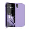 Кейс за iPhone XR, Силиконов, Лилав, 45910.222