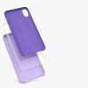 Кейс за iPhone XR, Силиконов, Лилав, 45910.222