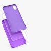 Кейс за iPhone XR, Силиконов, Лилав, 45910.221