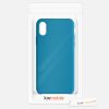 Калъф за iPhone X / iPhone XS, Силиконов, Син, 42495.224