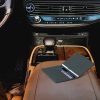 Капак за документи на автомобил, Kwmobile, Сиво, Текстил, 55236.01
