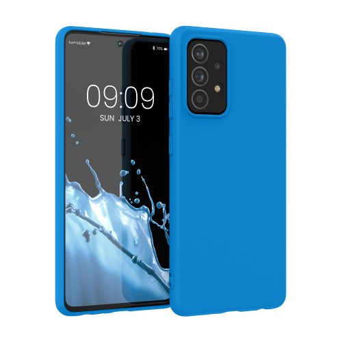 Калъф за Samsung Galaxy A52 / Galaxy A52 5G / Galaxy A52s 5G, Силиконов, Син, 54346.157