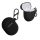 Калъф за слушалки Xiaomi Redmi Airdots 3 Pro/Buds 3 Pro, Kwmobile, черен, силикон, 55662.01