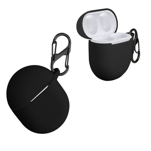 Калъф за слушалки Xiaomi Redmi Airdots 3 Pro/Buds 3 Pro, Kwmobile, черен, силикон, 55662.01