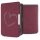 Капак за PocketBook Touch Lux 3 / Basic Touch 2 / Basic Lux, Екологична кожа, Виолетов, kwmobile, 55747.01
