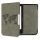 Капак за PocketBook Touch Lux 5 / Touch Lux 4 / Touch HD 3, Екологична кожа, Сив, kwmobile, 50228.07