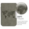 Капак за PocketBook Touch Lux 5 / Touch Lux 4 / Touch HD 3, Екологична кожа, Сив, kwmobile, 50228.07