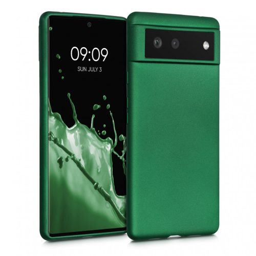 Кейс за Google Pixel 6, Силиконов, Зелен, 55783.170, kwmobile