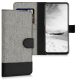 Калъф за OnePlus Nord N100, Текстилен, Сив, 55808.22