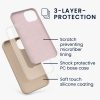 Кейс за Apple iPhone 13, Силиконов, Крем, 55878.154, kwmobile