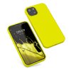 Калъф за Apple iPhone 13, Силиконов, Жълт, 55878.149, kwmobile