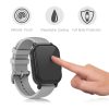 Комплект от 2 калъфа за Xiaomi Amazfit GTS 3 / Amazfit GTS 2 / Amazfit GTS 2e, kwmobile, силикон, черен, 53906.08