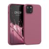 Калъф за iPhone 13, Силиконов, Розов, 55878.167