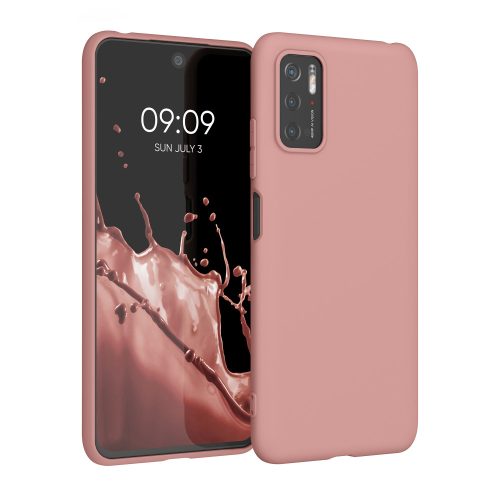 Капак за Xiaomi Poco M3 Pro 5G, Силиконов, Розов, 55363.193